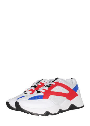 Белые демисезонные кроссовки u4289 white-red-blue Jomix