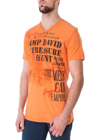 Помаранчева футболка Camp David