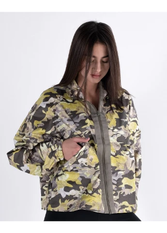 Зелена літня куртка w nsw wvn aop jkt p&g Nike