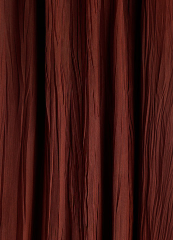 Терракотовое кэжуал платье клеш, с открытой спиной H&M однотонное