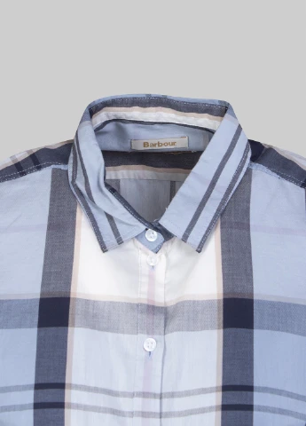 Цветная кэжуал рубашка однотонная Barbour
