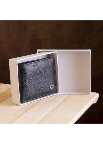 Чоловік шкіряний гаманець 10,5х8,5 см st leather (229460799)