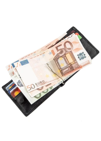 Чоловік шкіряний гаманець 10,5х8,5 см st leather (229460799)