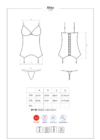 Комплект Obsessive (230031471)