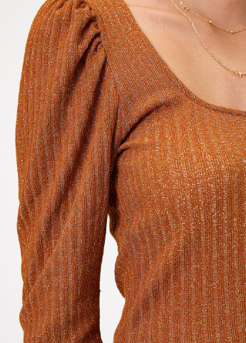 Светло-коричневая демисезонная блуза KOTON