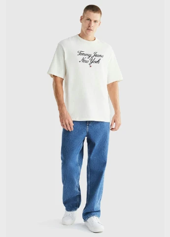 Бежева футболка Tommy Jeans