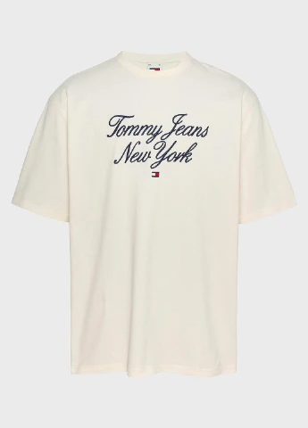 Бежева футболка Tommy Jeans
