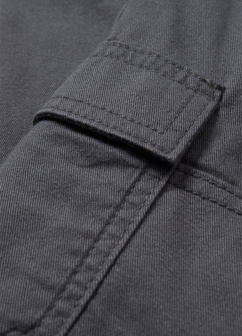 Серые кэжуал демисезонные брюки карго C&A