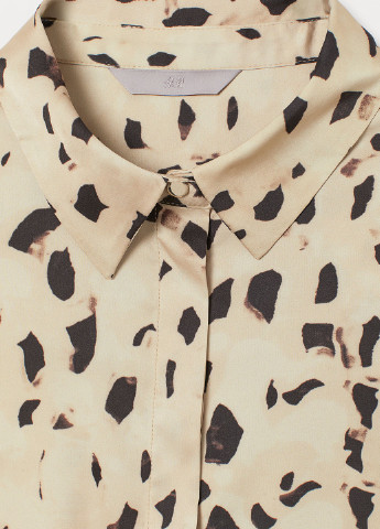 Светло-бежевая демисезонная блуза H&M