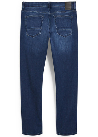 Синие демисезонные прямые джинсы C&A