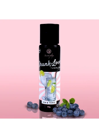 Смаковий лубрикант Gin & Tonic Balm - Drunk In Love, 60 мл Secret Play (251851929)