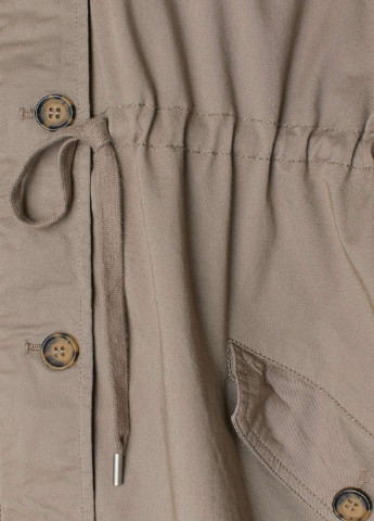 Сіро-бежева демісезонна куртка для вагітних H&M