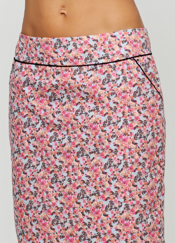 Серая кэжуал цветочной расцветки юбка Axel мини