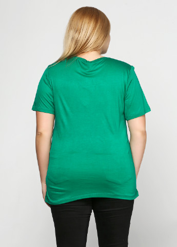 Зелена літня футболка Bir Kim