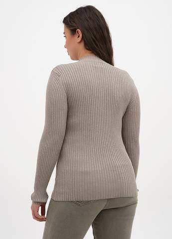 Серо-коричневый демисезонный свитер H&M