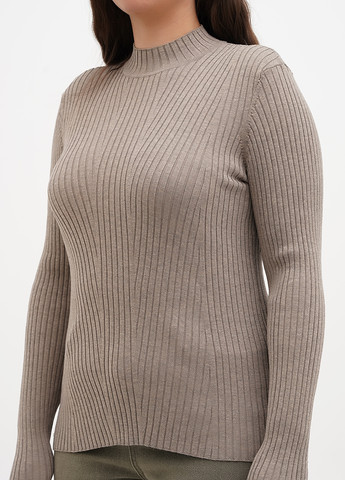 Серо-коричневый демисезонный свитер H&M