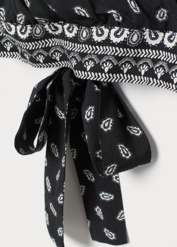 Чёрная блуза H&M