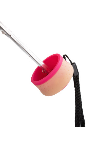 Бежева жіночий складаний парасолька механічний 105 см Art rain (194317963)