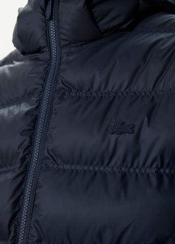 Темно-синяя зимняя куртка Lacoste