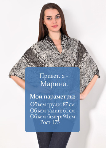 Комбінована блуза Miss Miss