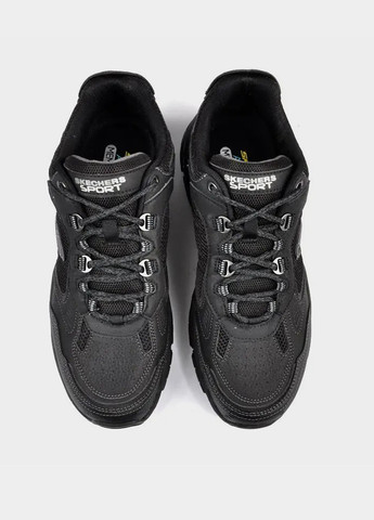 Черные демисезонные кроссовки Skechers