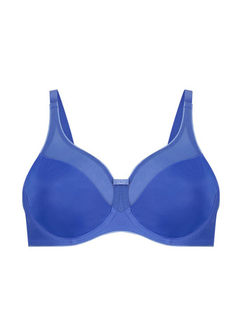 Синій мінімайзер бюстгальтер Hunkemoller з кісточками поліестер