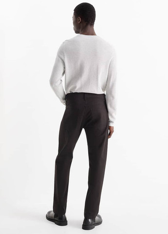 Черные демисезонные каррот фит джинсы C&A