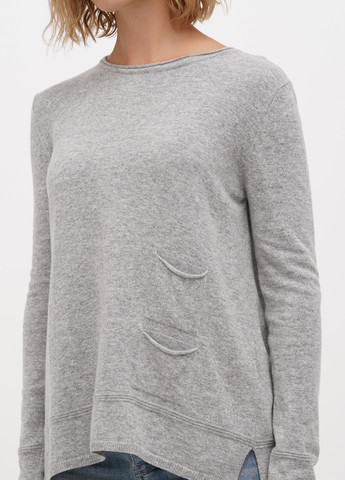 Серый демисезонный джемпер джемпер Sassofono