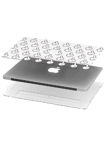 Чохол пластиковий для Apple MacBook 12 A1534 / A1931 Пішов ти (Fuck You) (3365-1874) MobiPrint (218505246)
