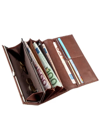 Жіночий шкіряний гаманець 18,5х9 см st leather (252128860)