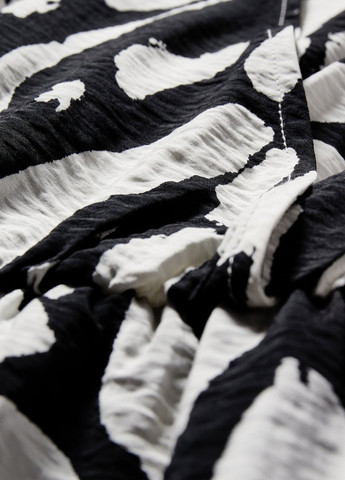 Комбінезон C&A комбінезон-брюки абстрактний чорно-білий кежуал віскоза