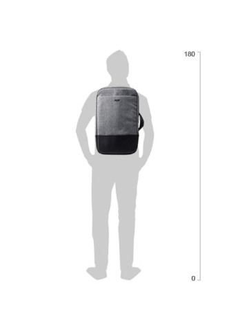 Рюкзак для ноутбука 14" Slim 3-in-1 Grey/Black (NP.BAG1A.289) Acer (251880286)