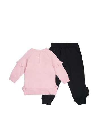 Светло-розовый демисезонный комплект (свитшот, брюки) Ляля