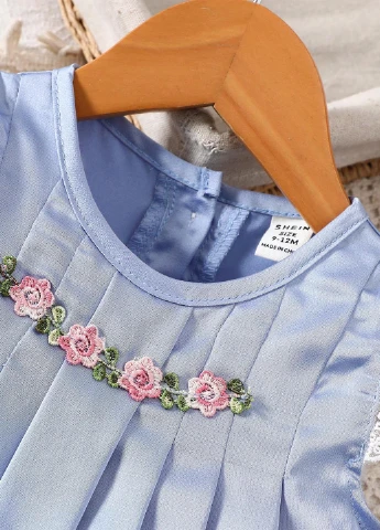 Блакитна сукня SHEIN (346914600)
