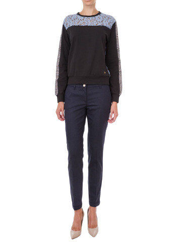 Свитшот Trussardi Jeans - крой черный кэжуал - (202803080)