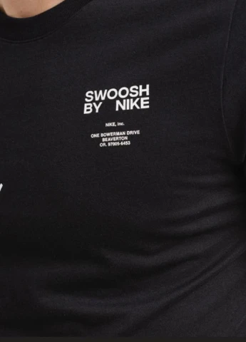 Чорна футболка dz2883-010 Nike M NSW TEE BIG SWOOSH 2