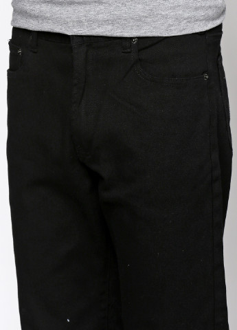 Черные демисезонные прямые джинсы Montana