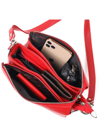 Современная женская сумка на плечо 23х14х6 см Karya (255376001)