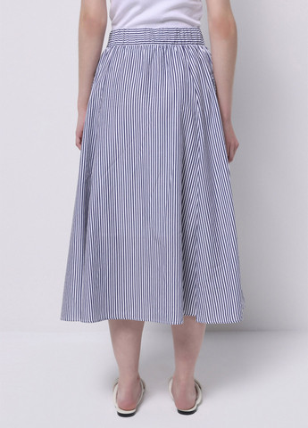 Темно-синяя кэжуал в полоску юбка Colin's клешированная