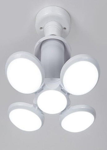 Складная светодиодная лампа-люстра Lamp 4 лопасти VTech белая