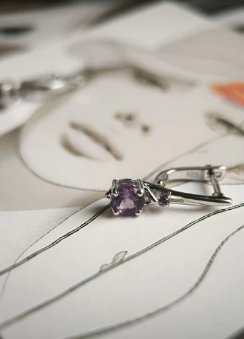 Серьги Silver Flame (329999668)