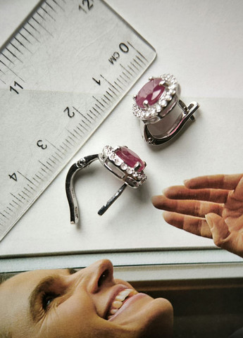 Сережки Silver Flame (354214457)