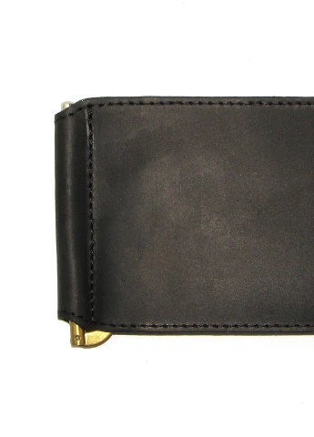 Подарочный набор №6 (зажим + обложка на права, ID паспорт) черный DNK Leather (253933685)