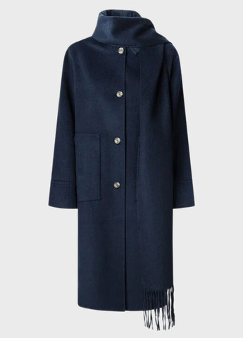 Синє демісезонне Пальто однобортне Pepe Jeans