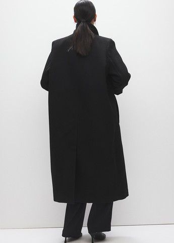 Чорне демісезонне Пальто двобортне H&M