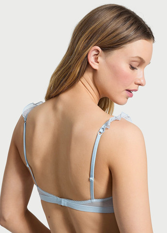 Блакитний демісезонний комплект (бюстгальтер, трусики) Victoria's Secret