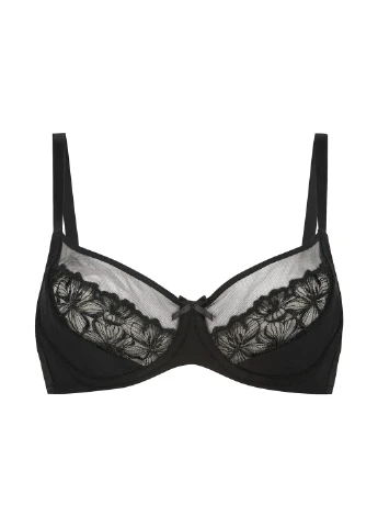 Чорний бюстгальтер Hunkemoller з кісточками поліамід