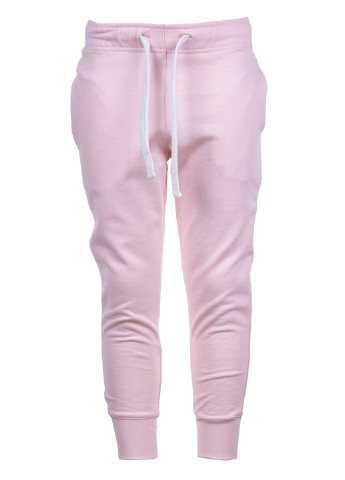 Светло-розовые спортивные демисезонные джоггеры брюки Flash