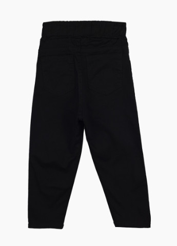 Черные кэжуал демисезонные брюки Toontoy