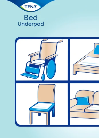 Одноразові пелюшки вбираючі Bed Plus 40x60 см Tena (228210009)